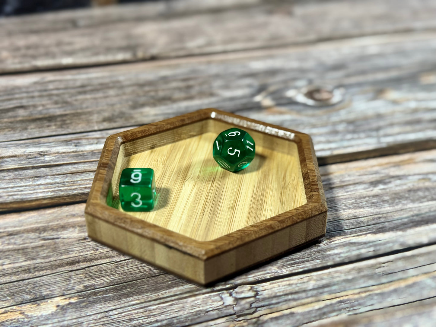 Dice Tray for DnD, RPG & Tabletop Games – Flocked or Leatherette Finish in Multiple Sizes