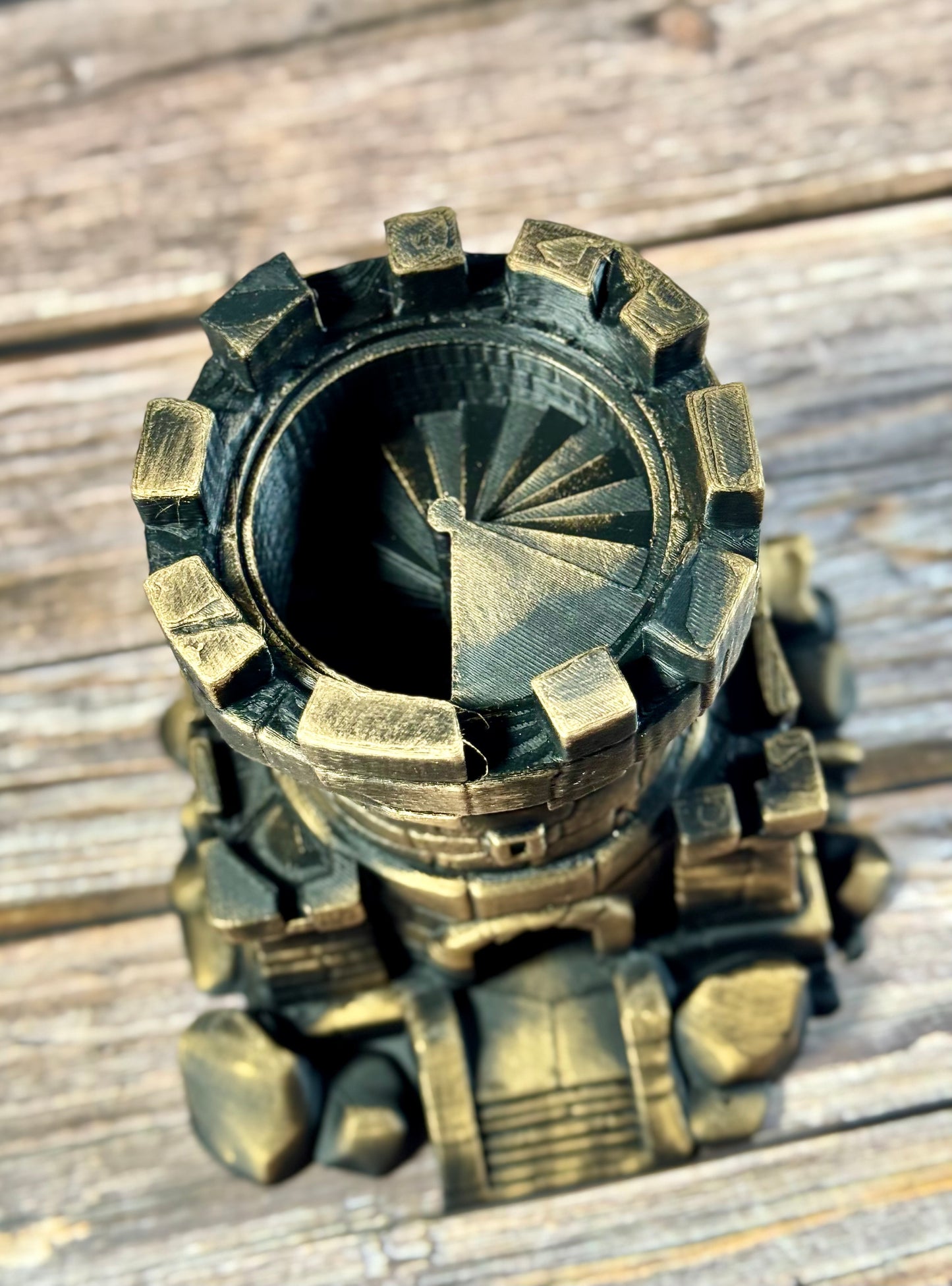 Castle Dice Tower Fantasy Gaming Accessory for DnD and RPG