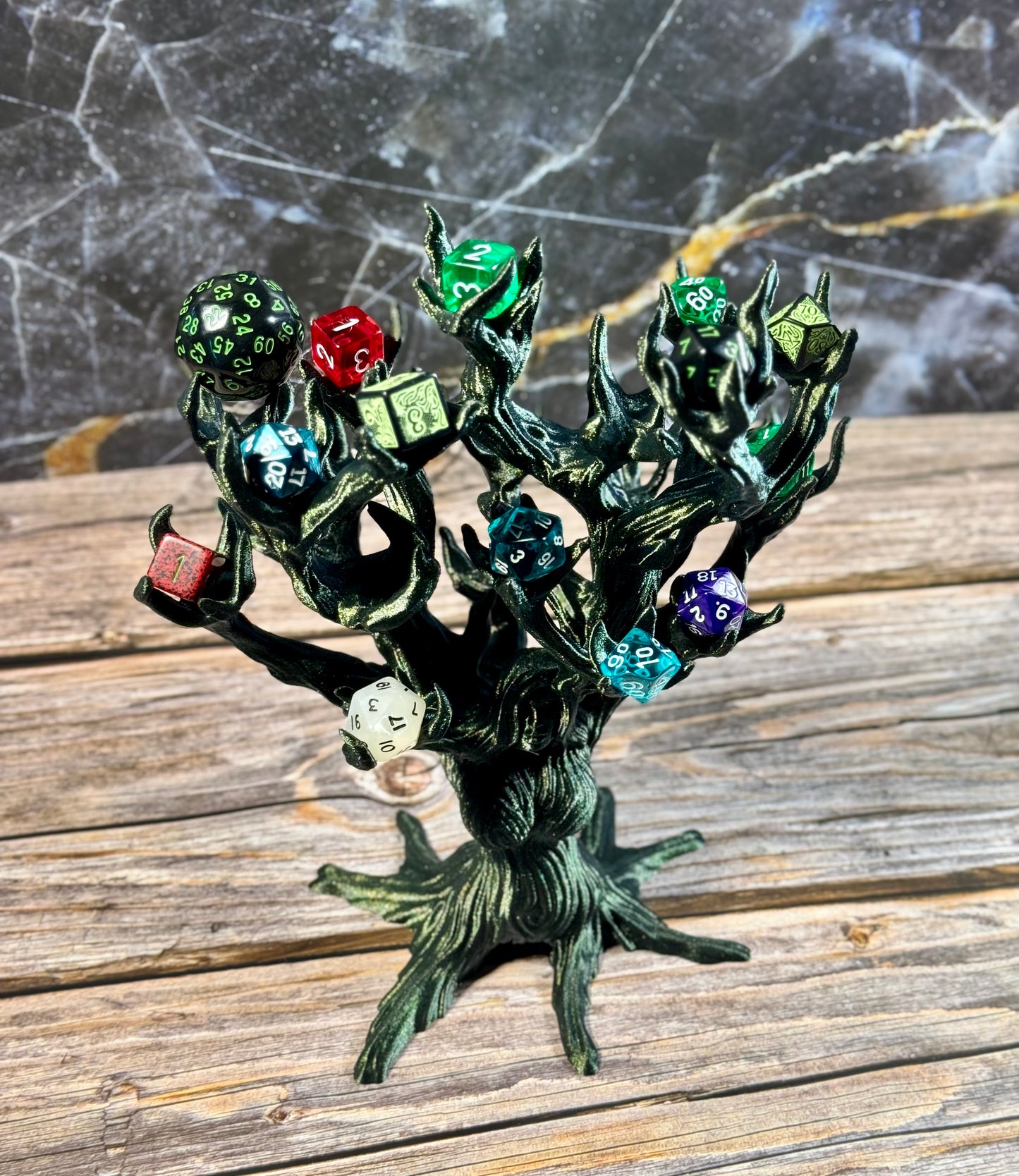 Goddess Tree Jewelry or Dice Holder Mythical Fantasy Decor for Fans