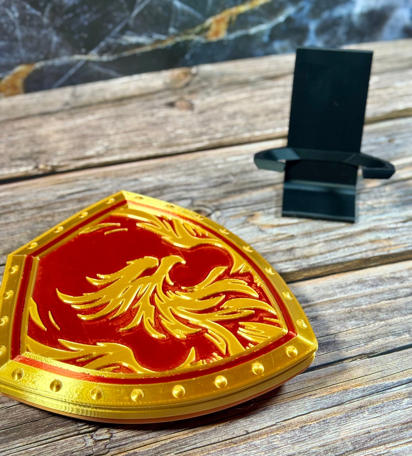 Dice Shield Magnetic Storage Box with Display Stand for Dice and Collectibles