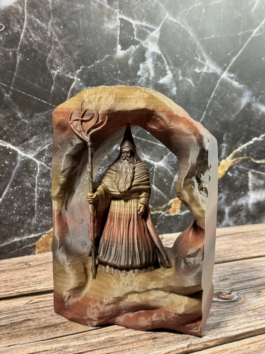Wizard’s Lair Bookend Mystical Book Holder for Fantasy Lovers