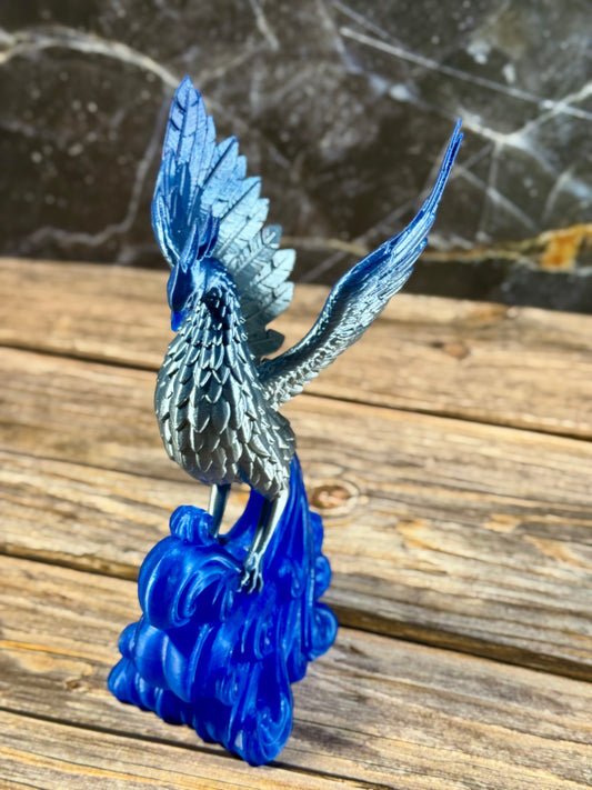 Phoenix Statue – Hand-Finished Mythical Bird Sculpture | Fire & Ice Variations