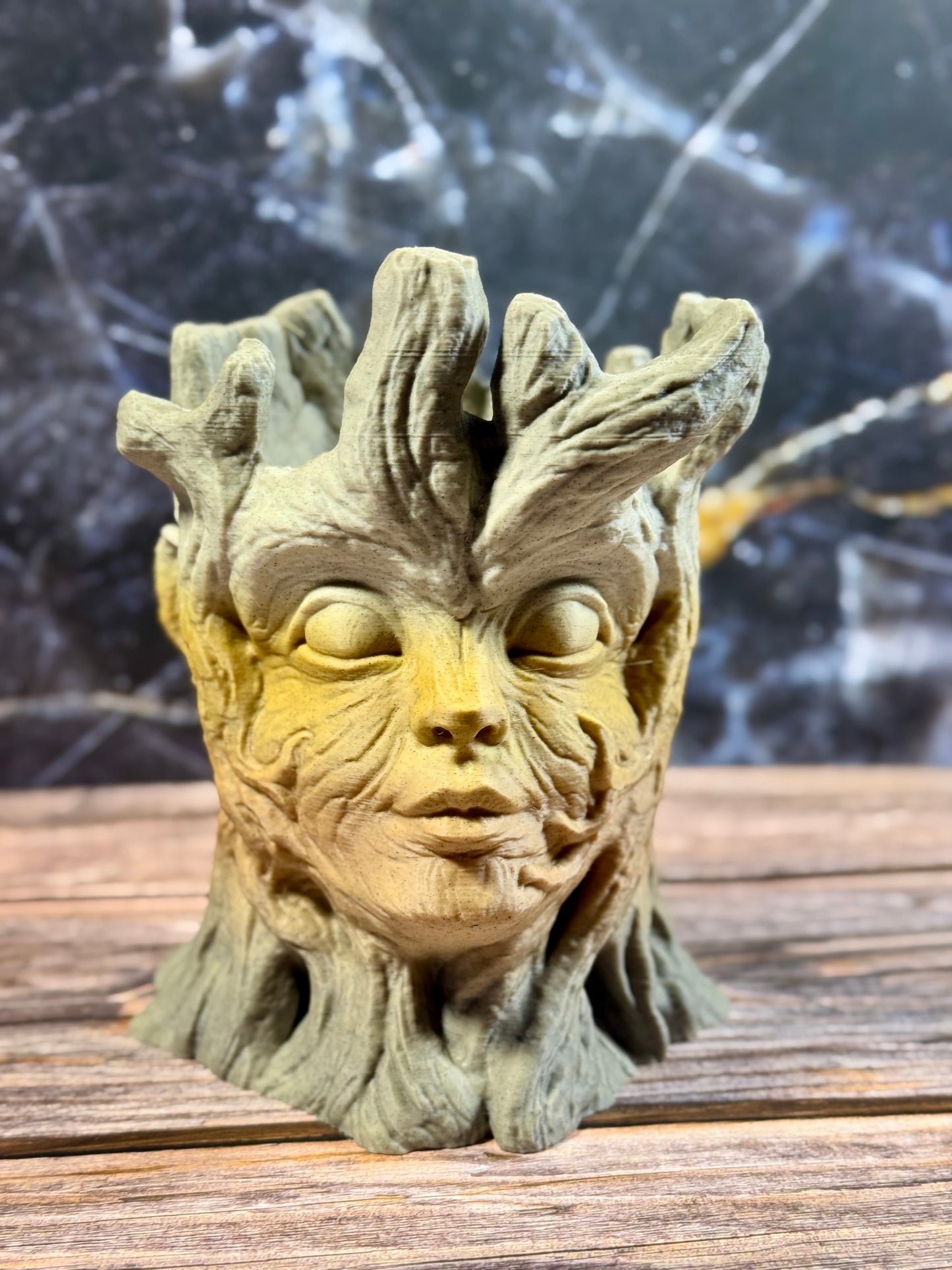 Child of the Forest Handcrafted Planter with Drainage for Indoor Plants