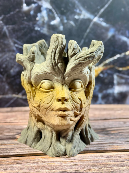Child of the Forest Handcrafted Planter with Drainage for Indoor Plants