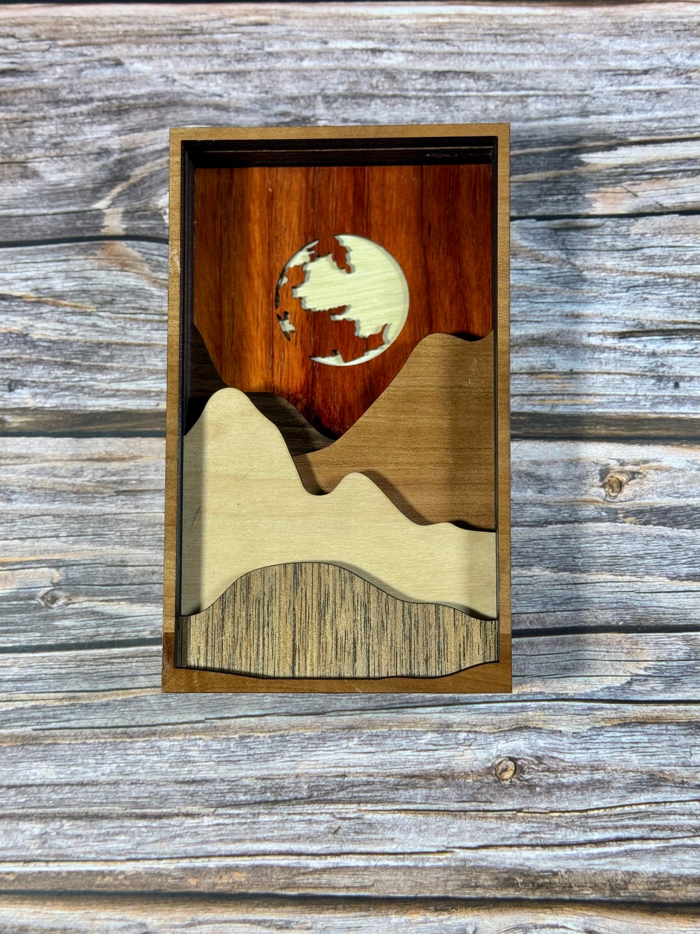 Laser Layered Art Piece