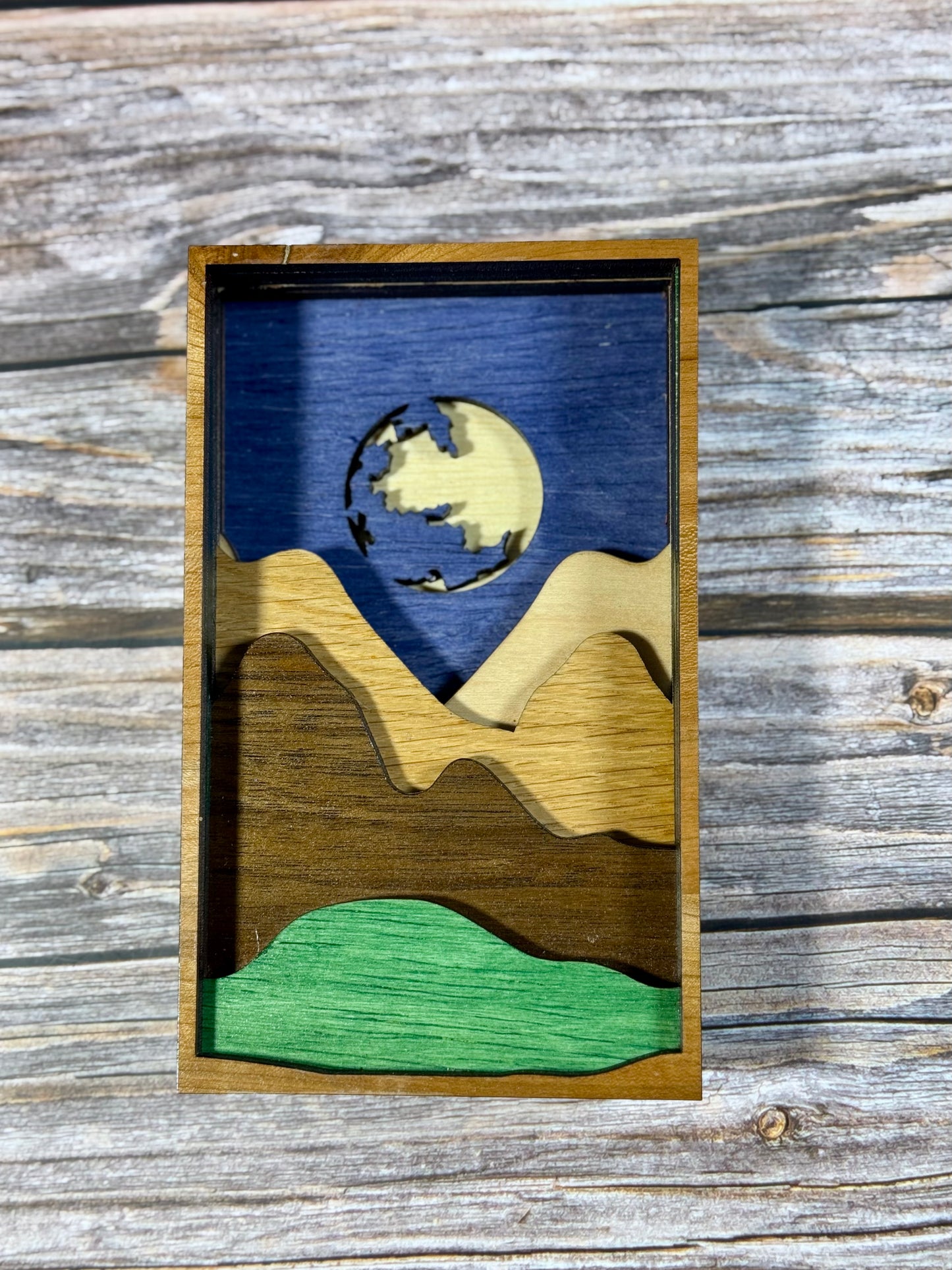 Laser Layered Art Piece