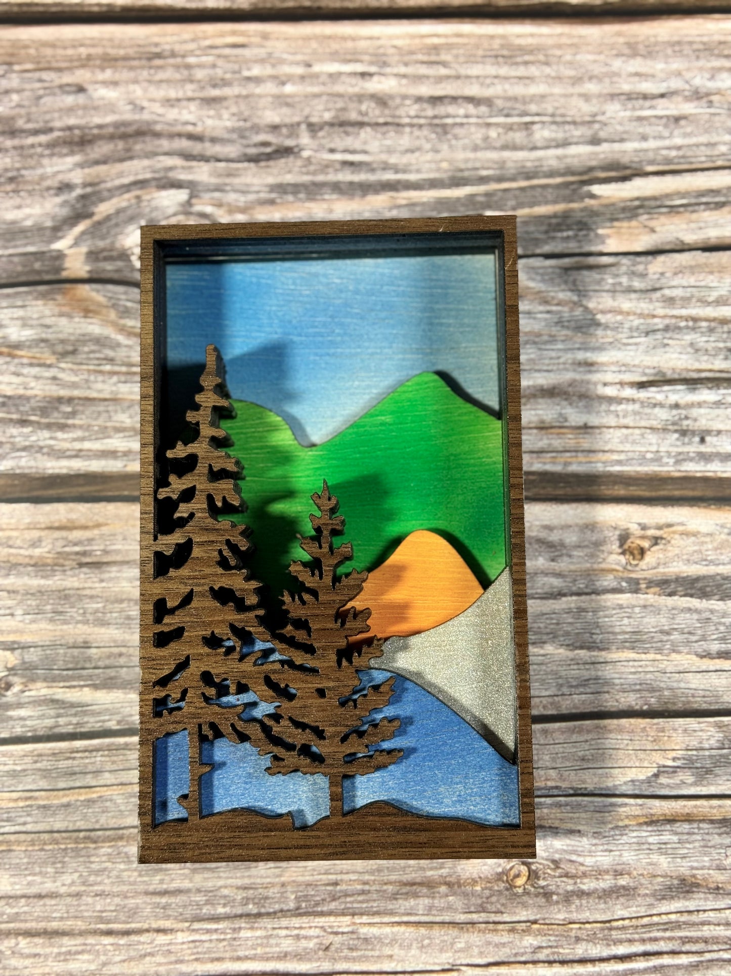 Laser Layered Art Piece