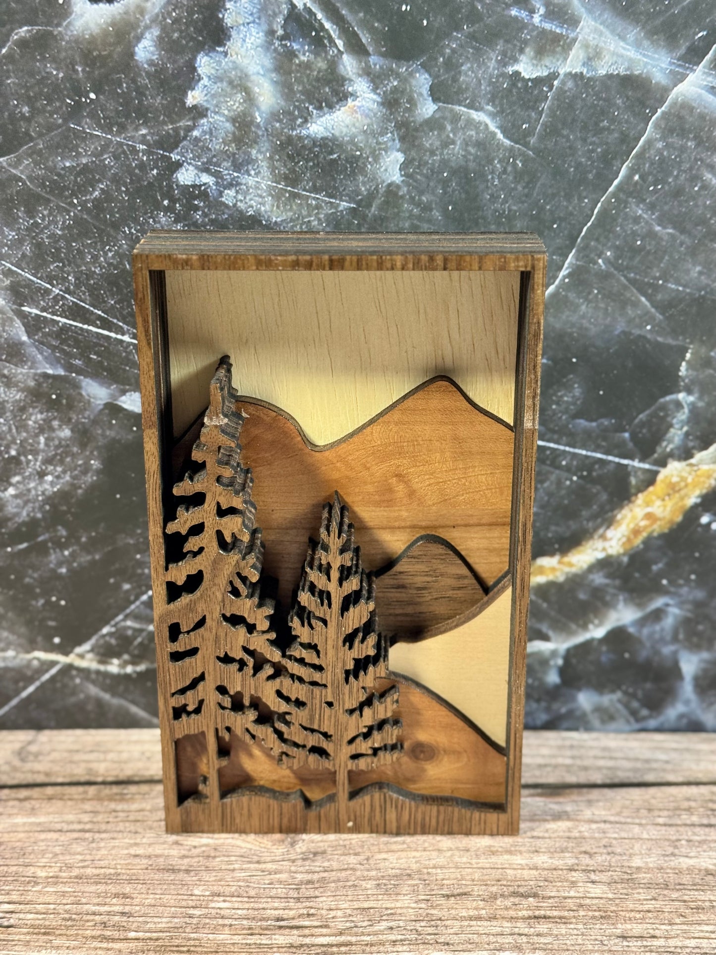 Laser Layered Art Piece