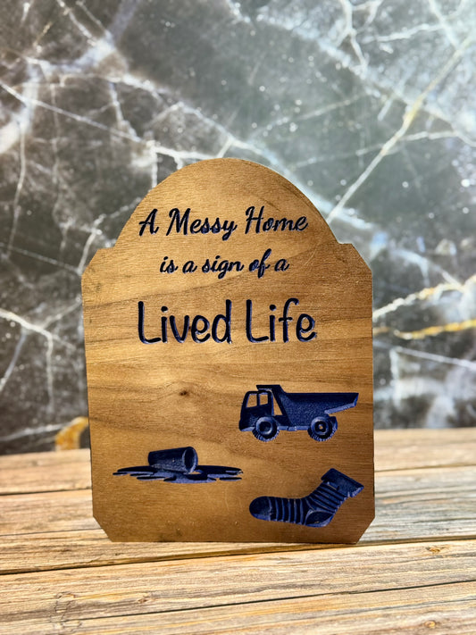 Lived Life Wall Plaque
