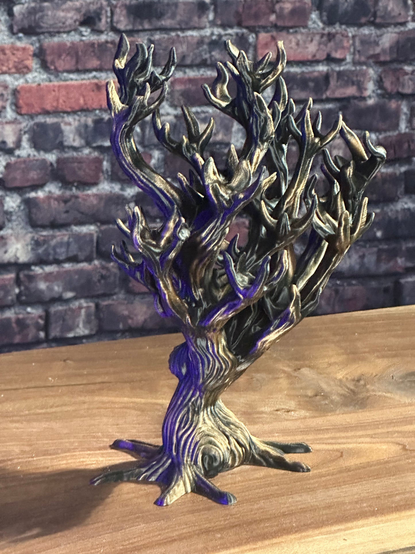 Goddess Tree Jewelry or Dice Holder Mythical Fantasy Decor for Fans