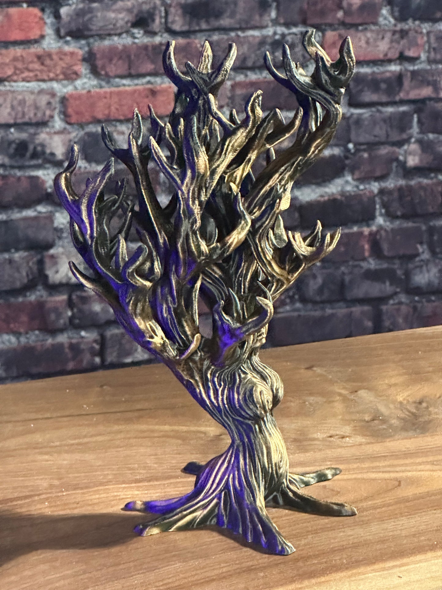 Goddess Tree Jewelry or Dice Holder Mythical Fantasy Decor for Fans