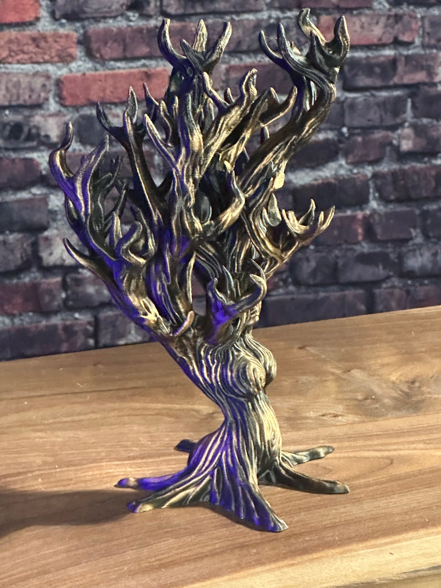 Goddess Tree Jewelry or Dice Holder Mythical Fantasy Decor for Fans