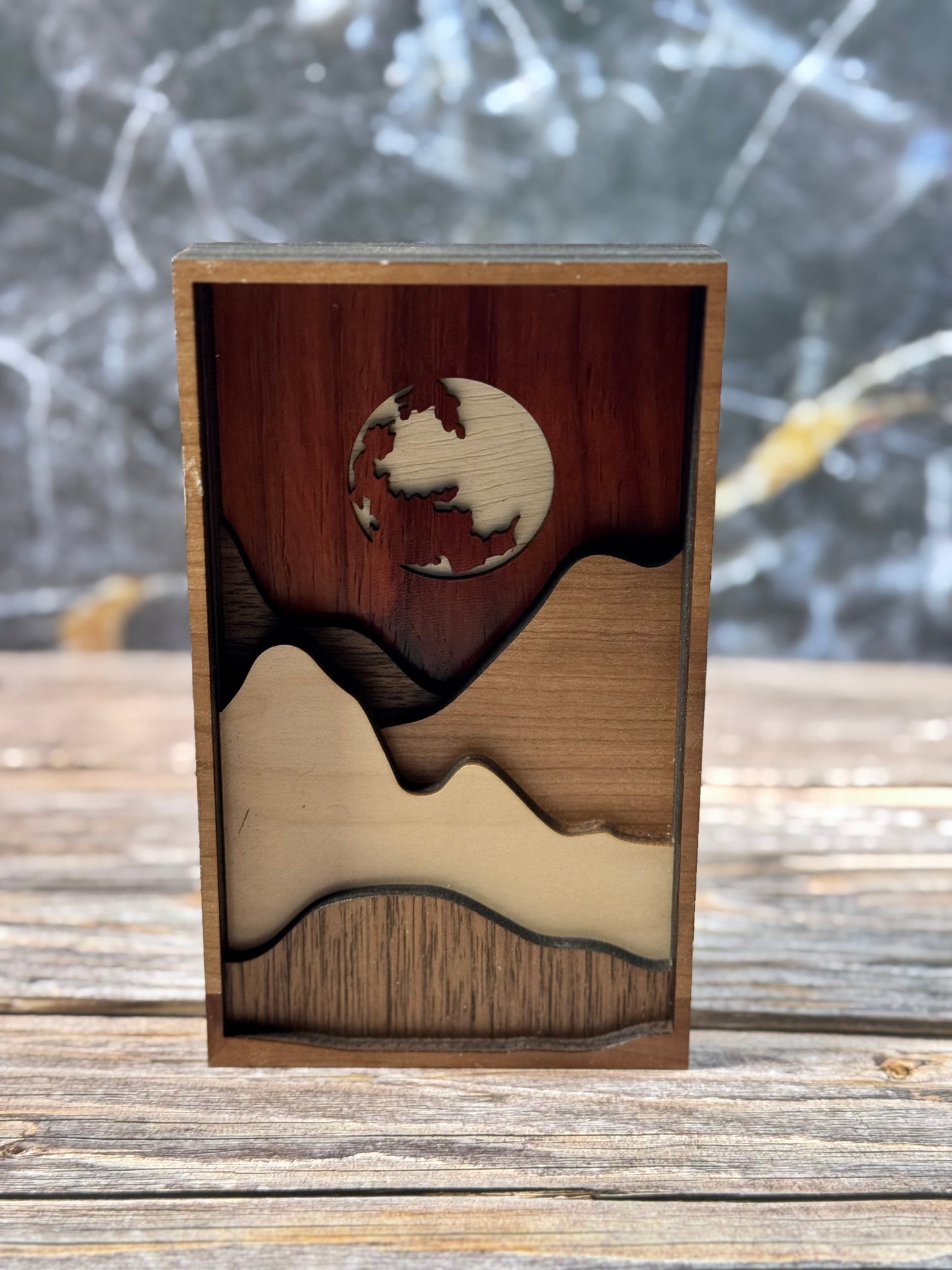 Laser Layered Art Piece