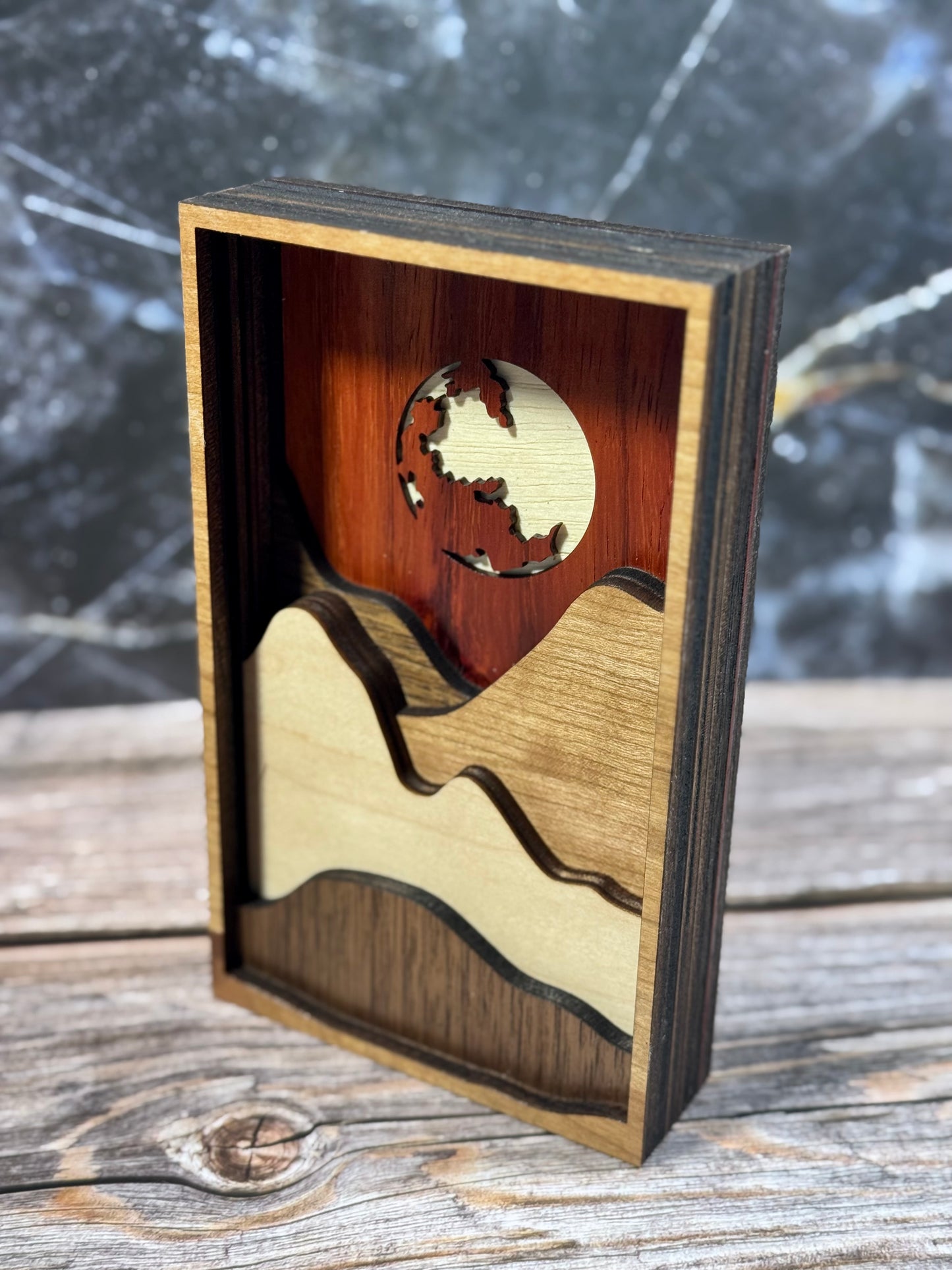 Laser Layered Art Piece