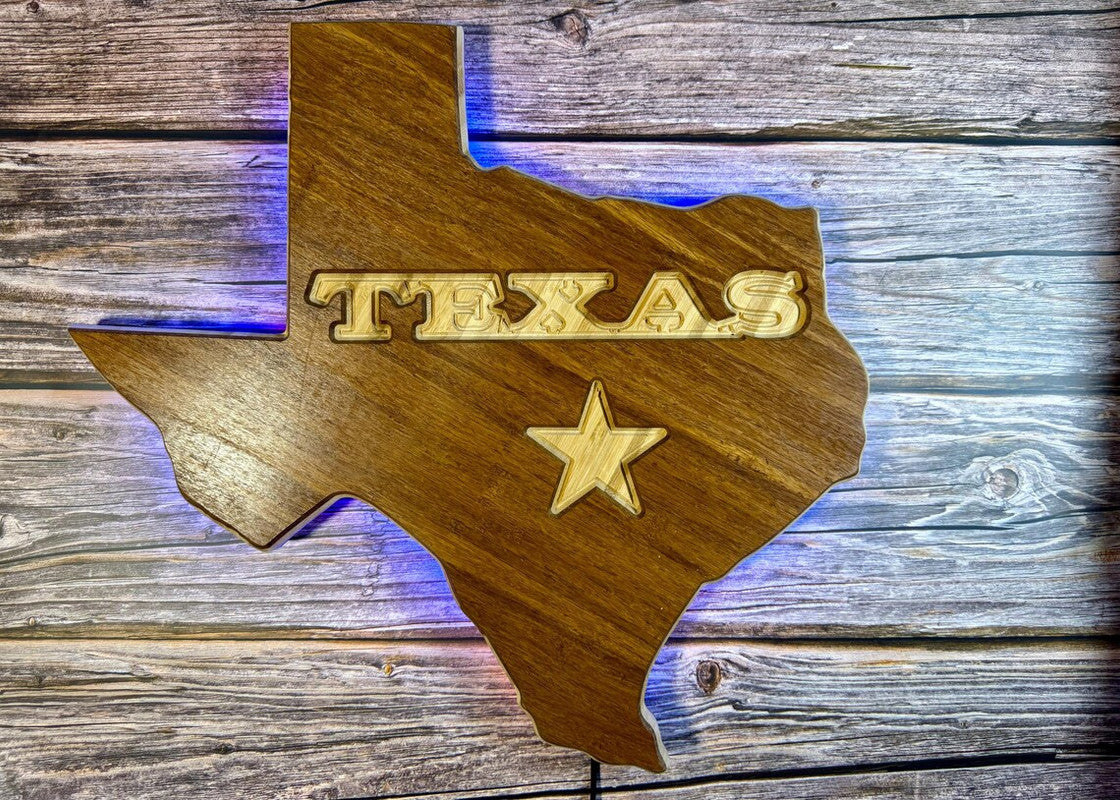 Texas Wall Plaque