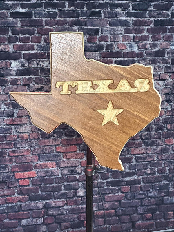 Texas Wall Plaque